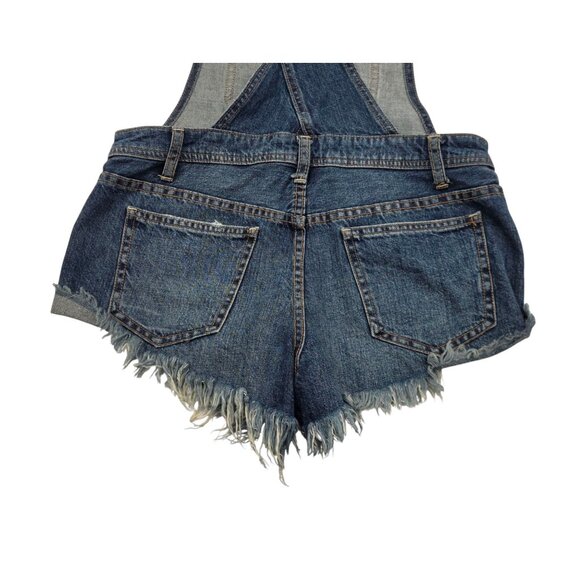 Women's - We The Free Denim Shortalls, Size 26 - Picture 8 of 8